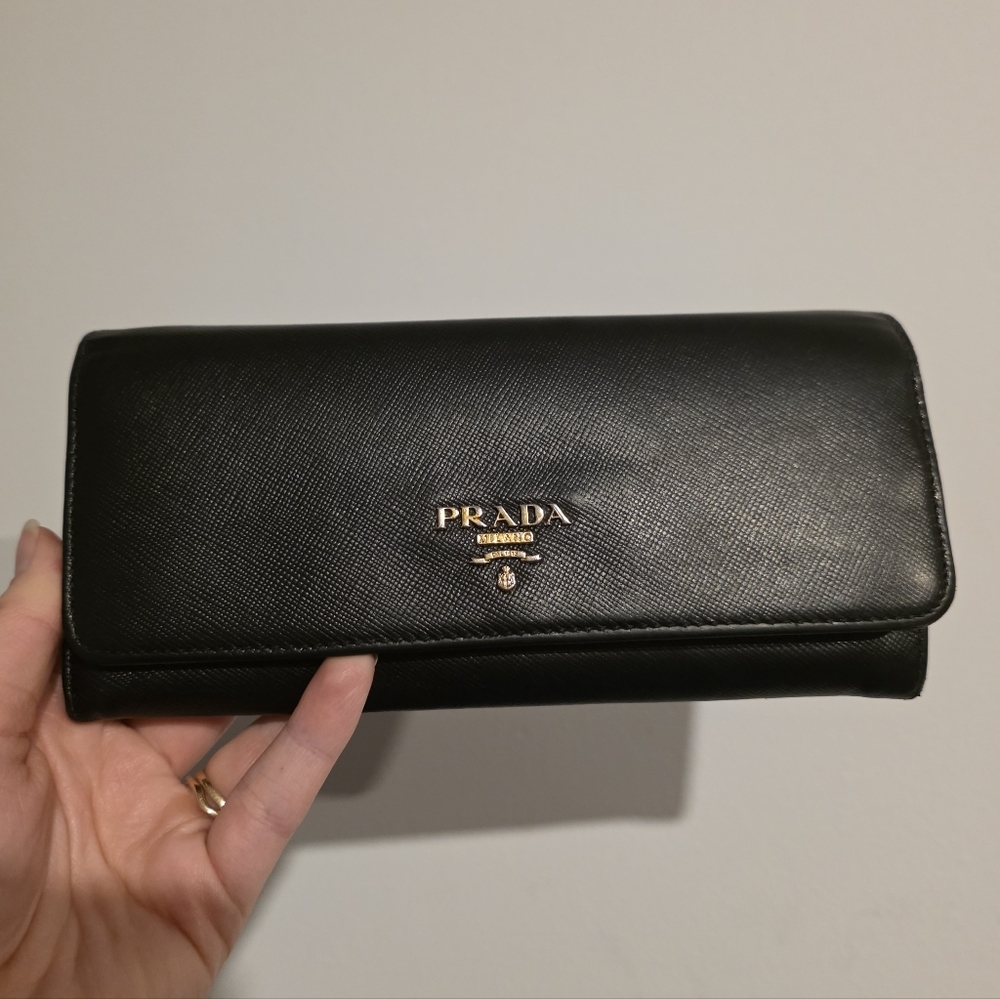 Prada Saffiano Leather Wallet